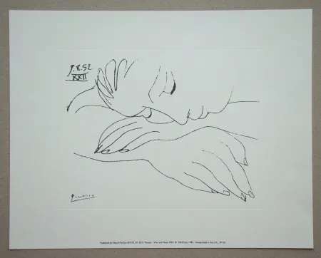 丝网印刷 Picasso (After) - War and Piece