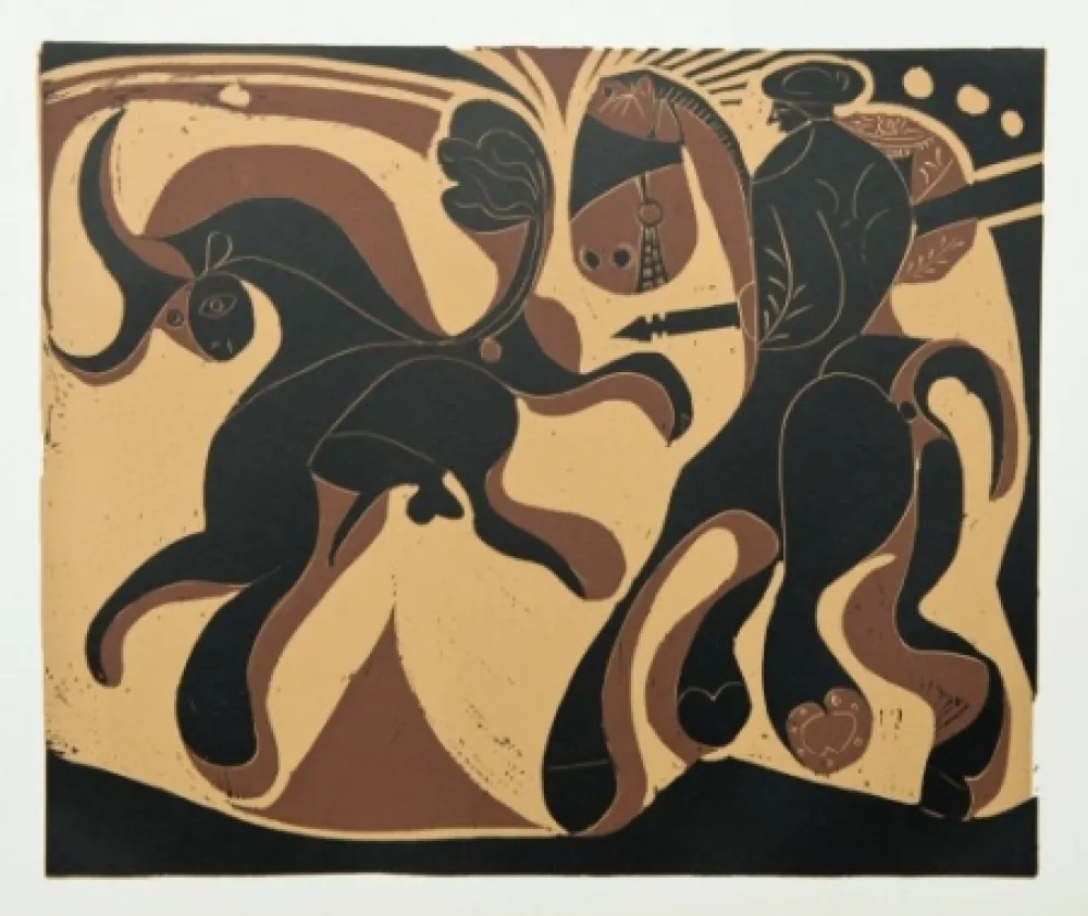 版画 Picasso - Après la Pique