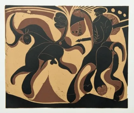 版画 Picasso - Après la Pique