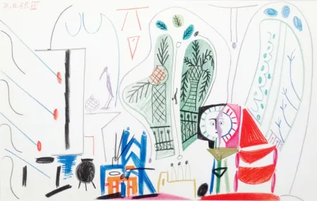石版画 Picasso - Atelier