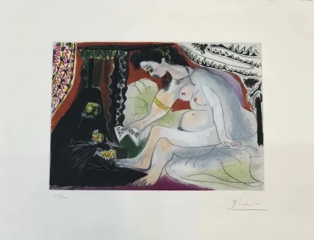 蚀刻飞尘法 Picasso - Bethsabée
