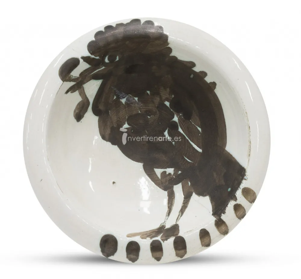 陶瓷 Picasso - Bird with worm