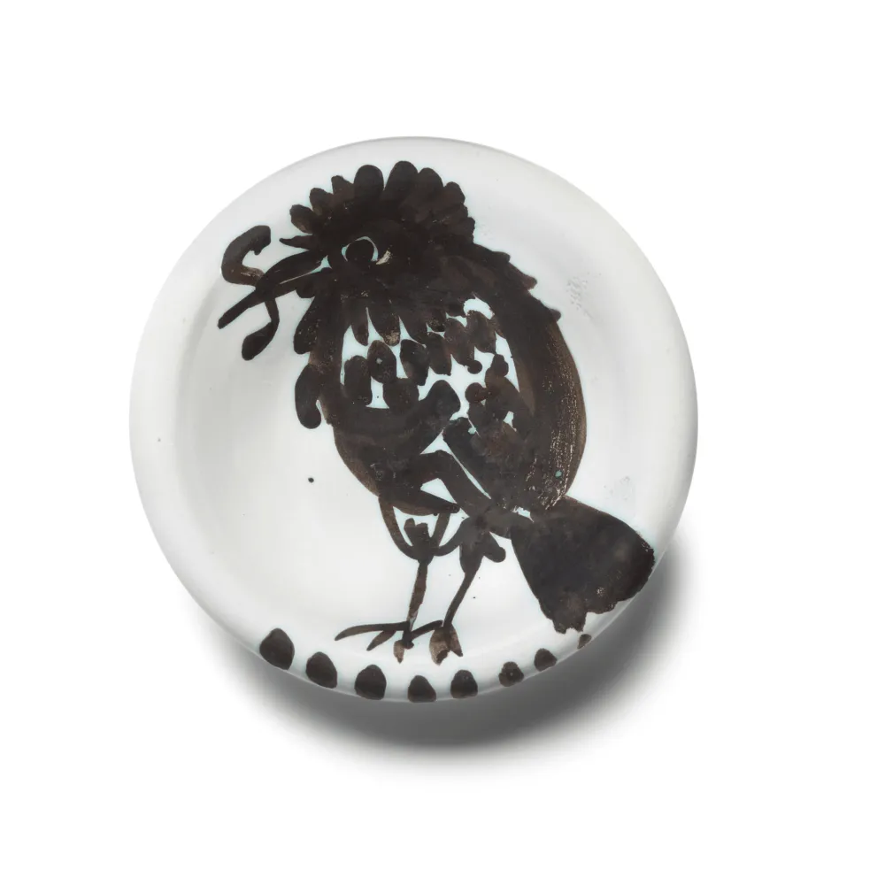 复数作品 Picasso - Bird with worm