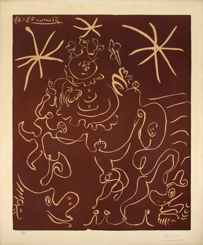 油毡版画 Picasso - Carnaval