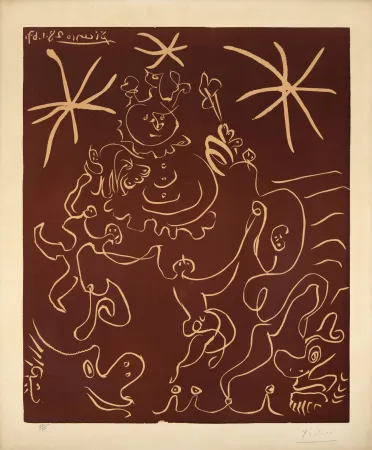 油毡版画 Picasso - Carnaval