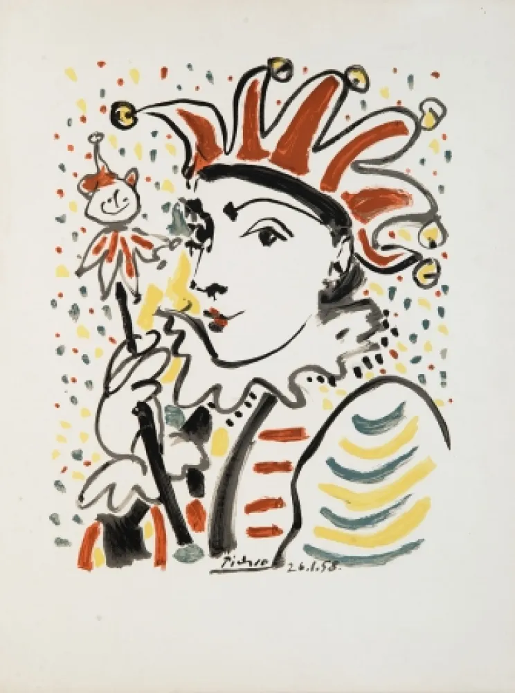 石版画 Picasso - Carnaval