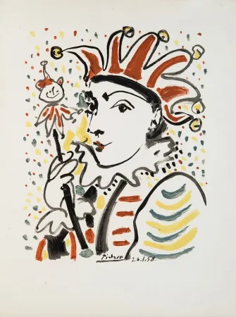 石版画 Picasso - Carnaval