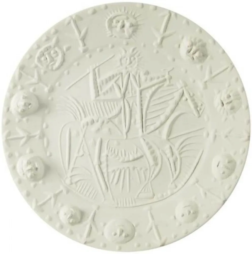 石版画 Picasso - Cavalier faun