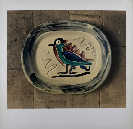 石版画 Picasso - Céramique, 1967 - Proof before the text