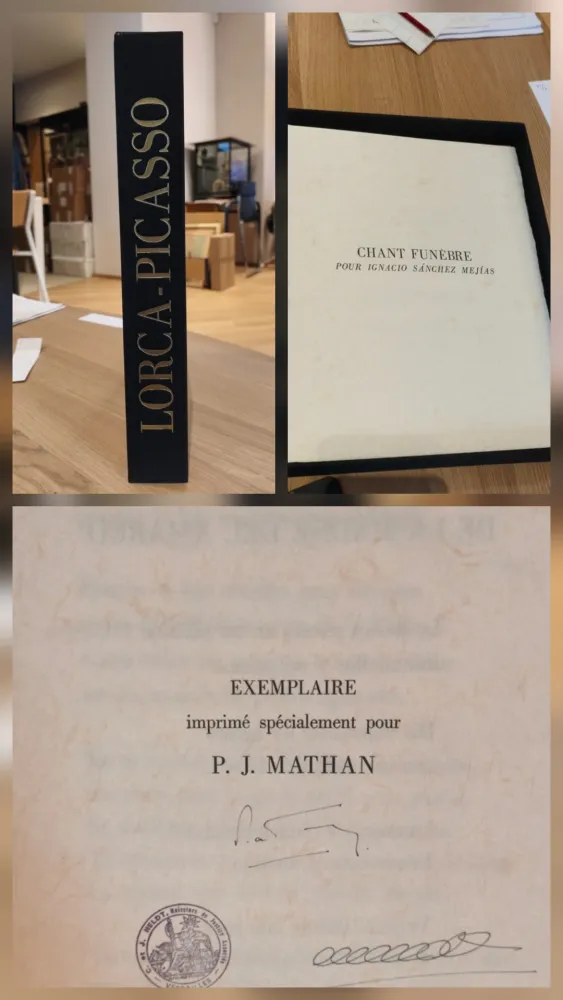 插图书 Picasso - Chant funèbre pour Ignacio Sánchez Mejías 