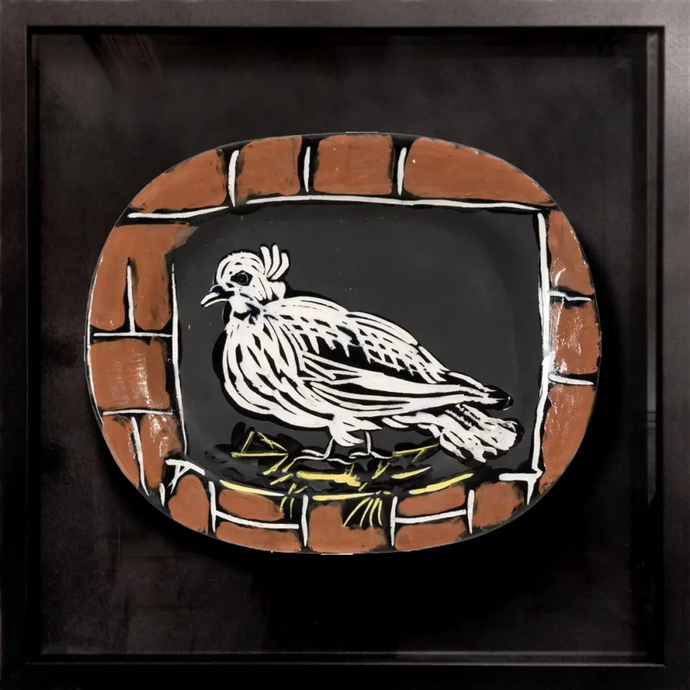 陶瓷 Picasso - 'COLOMBE MATE' 1948