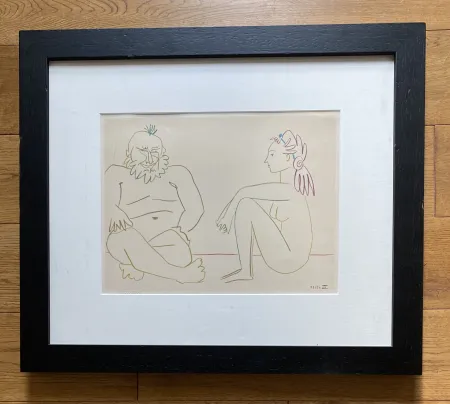 无技术 Picasso - Comédie Humaine 27/1/54.XIV 