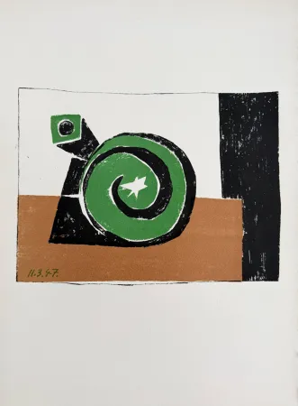 石版画 Picasso - Composition