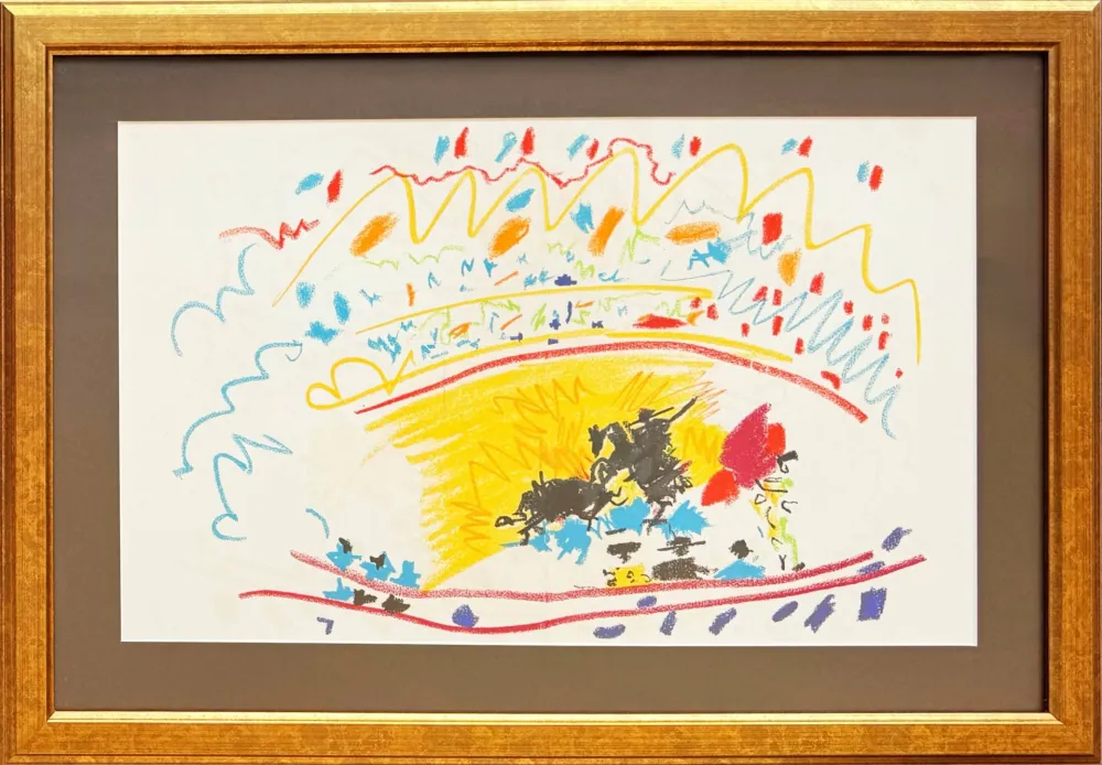 石版画 Picasso - Corrida