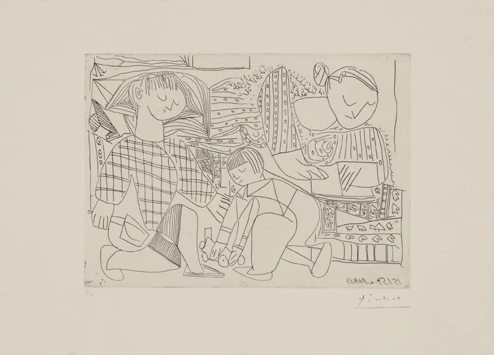 版画 Picasso - 