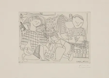 版画 Picasso - 