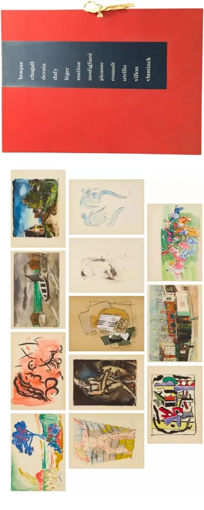 镂版印刷 Picasso - Douze Contemporains 1959 -Portfolio 