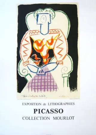 海报 Picasso - Exposition Picasso Mourlot 1