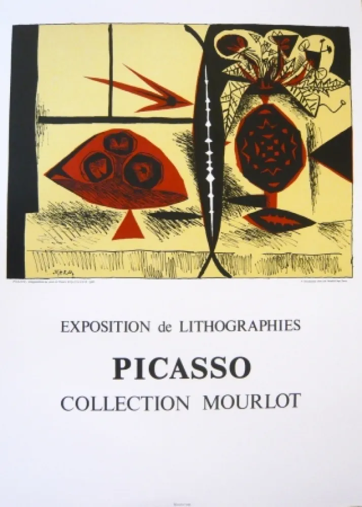 海报 Picasso - Exposition Picasso Mourlot 3