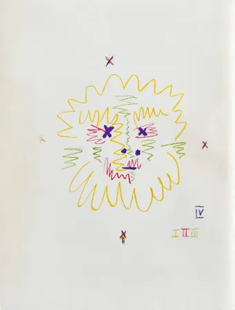 石版画 Picasso - Faune