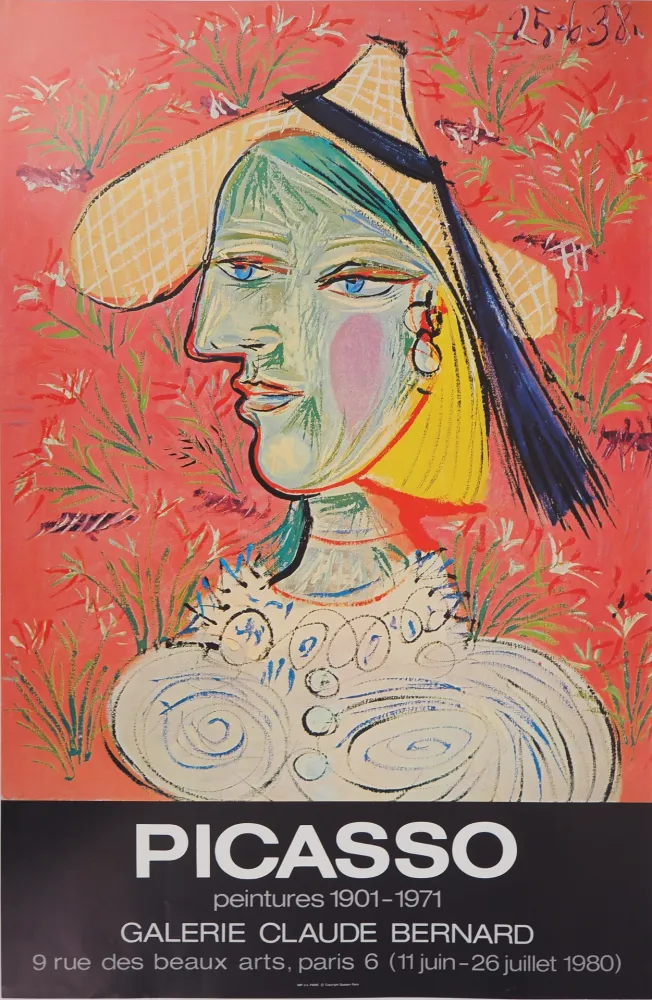 插图书 Picasso - Femme au chapeau