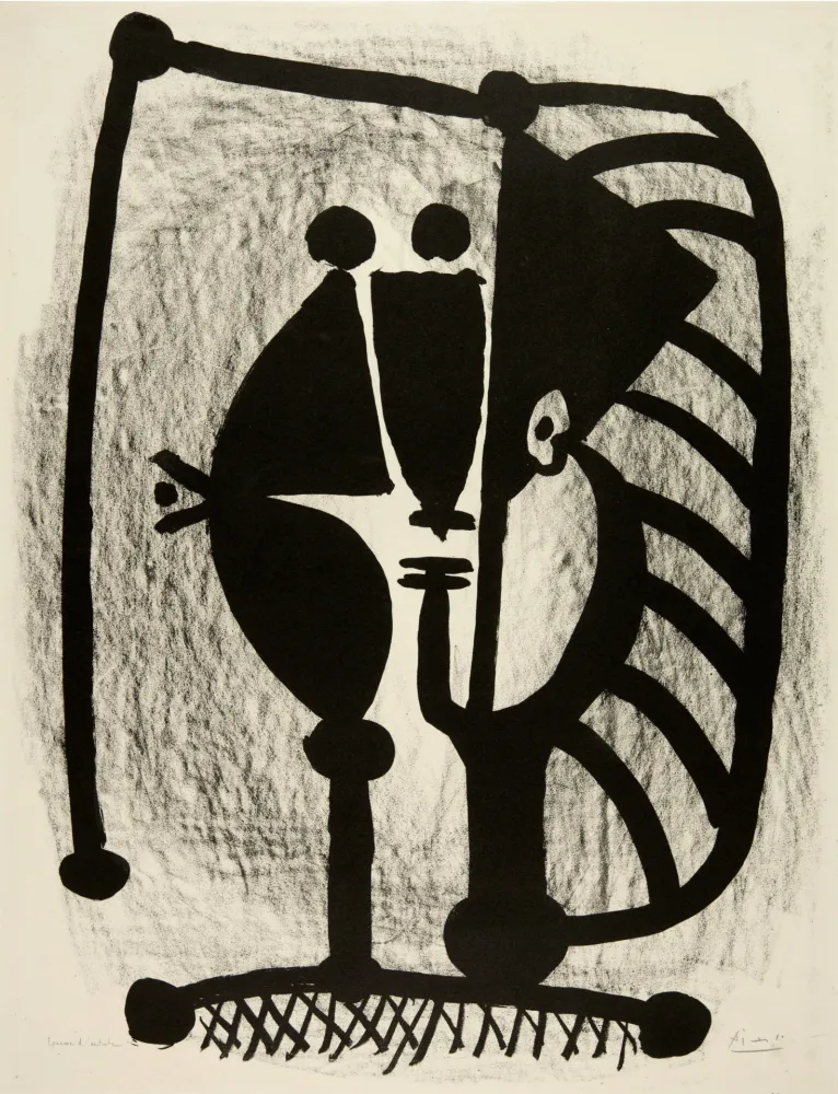 石版画 Picasso - Figure