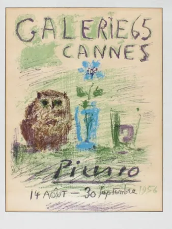石版画 Picasso - GALERIE 65 CANNES