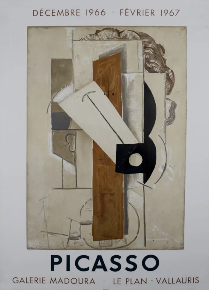 石版画 Picasso - Galerie Madoura - Le Plan - Vallauris #1