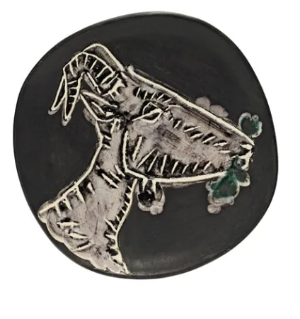 陶瓷 Picasso - Goat’s head in profile 
