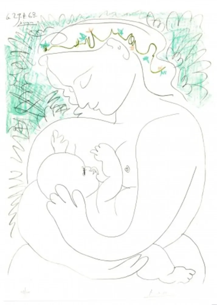 石版画 Picasso - Grand Maternity
