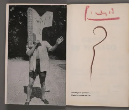 插图书 Picasso - Griffes de Picasso, 1961 -Signed -Unique 