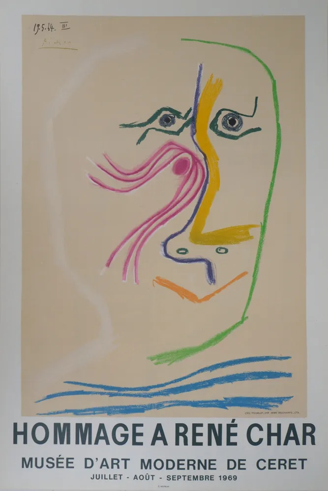 插图书 Picasso - Hommage à René Char