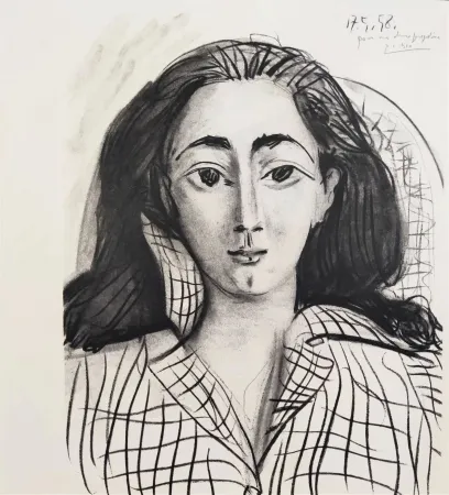 石版画 Picasso - Jacqueline
