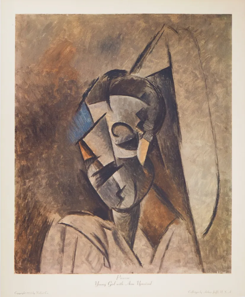 无技术 Picasso - Jeune fille au bras levé