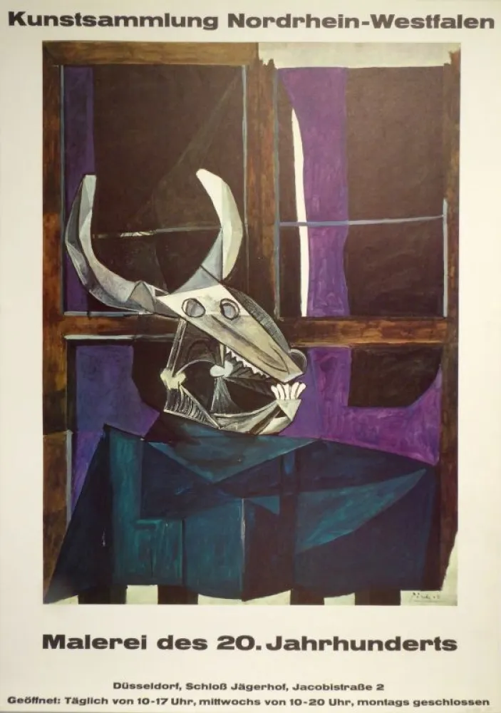 海报 Picasso - Kunstsammlung Nordrhein-Westfalen. Malerei des 20. Jahrhunderts