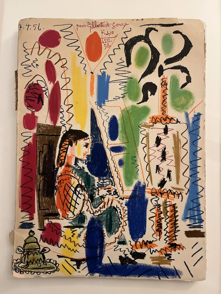 石版画 Picasso - L' ateiler de Cannes