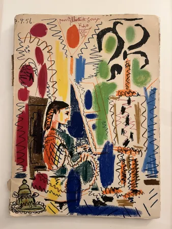 石版画 Picasso - L' ateiler de Cannes