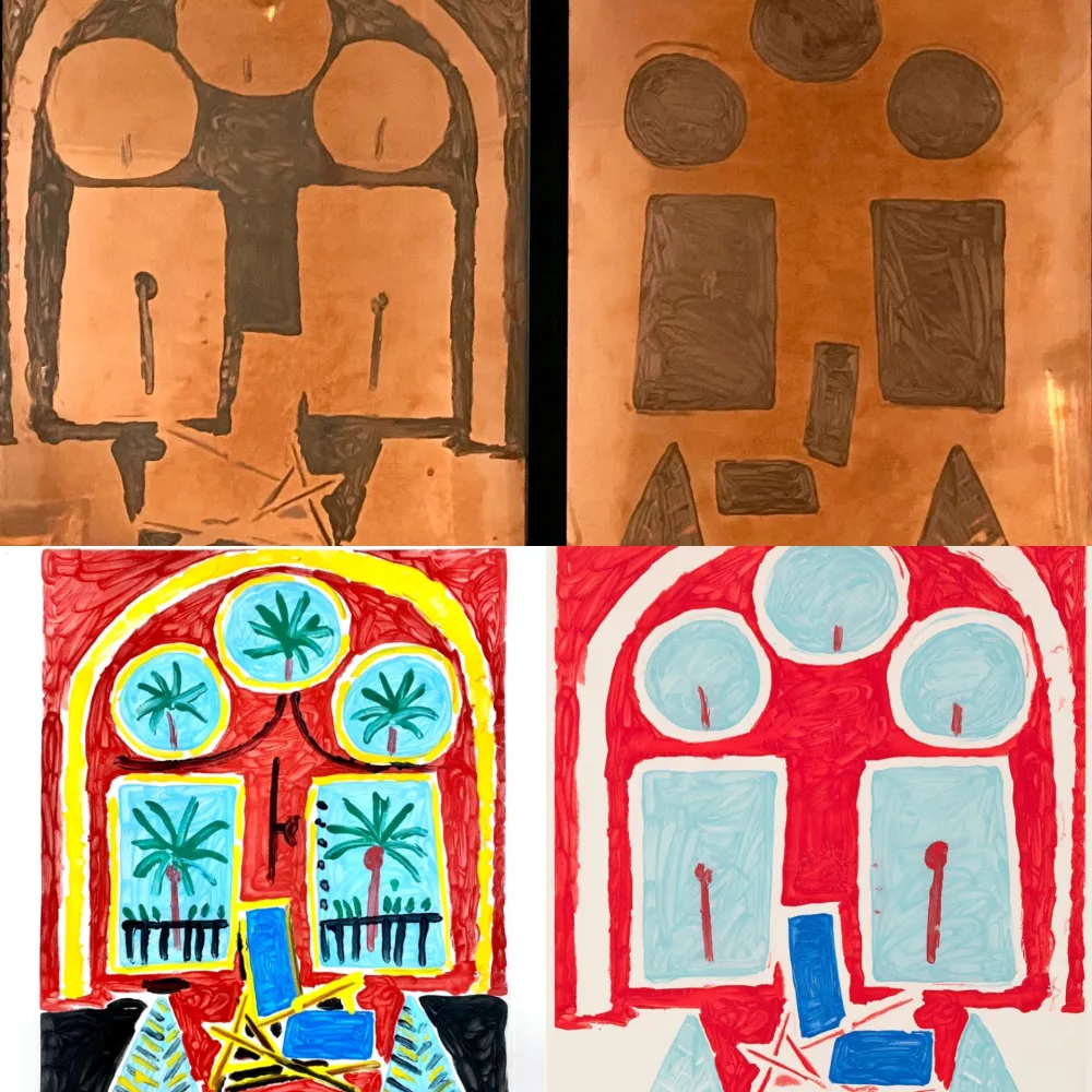 飞尘腐蚀法 Picasso - La Californie