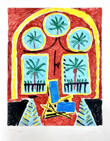 飞尘腐蚀法 Picasso - La Californie (Interieur Rouge)