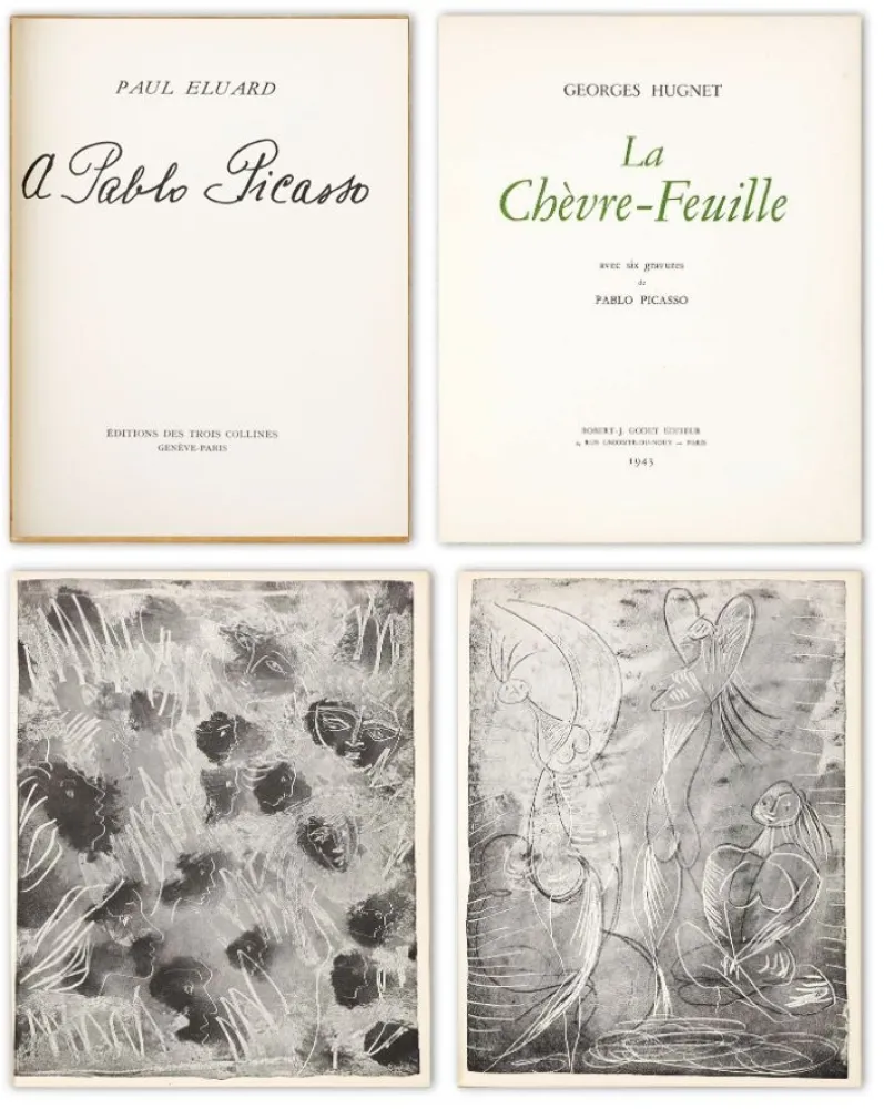 胶版印刷 Picasso - La chèvre-feuille (6Pieces)