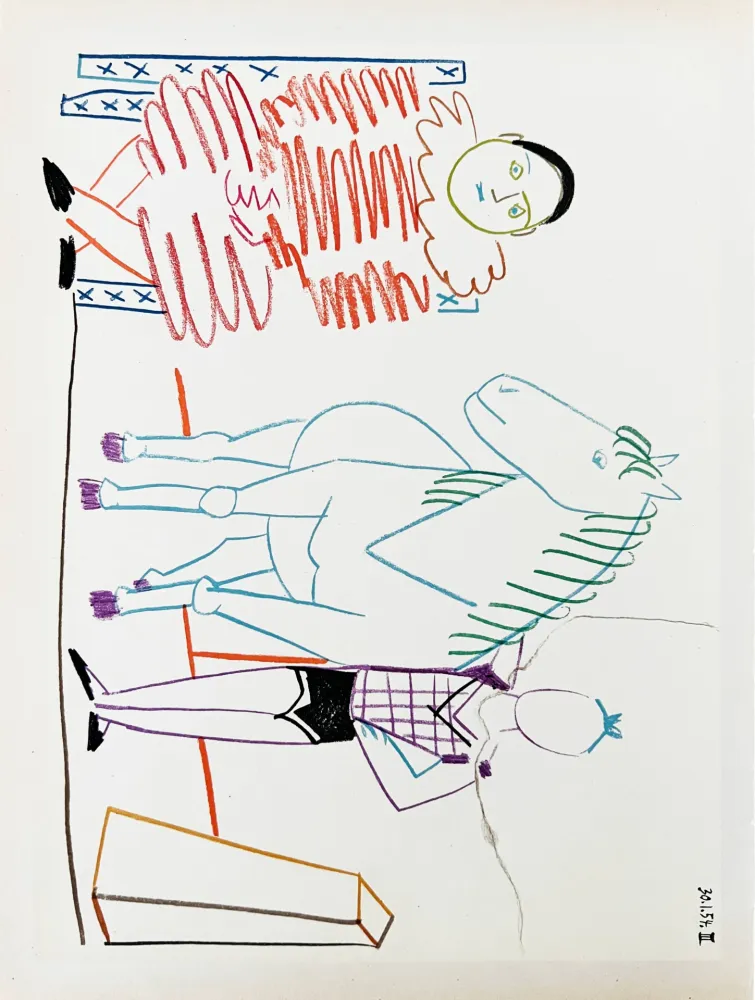 石版画 Picasso - La Comédie Humaine