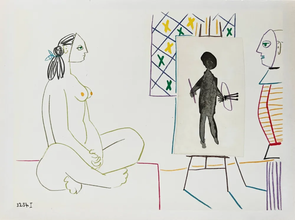 石版画 Picasso - La Comédie Humaine