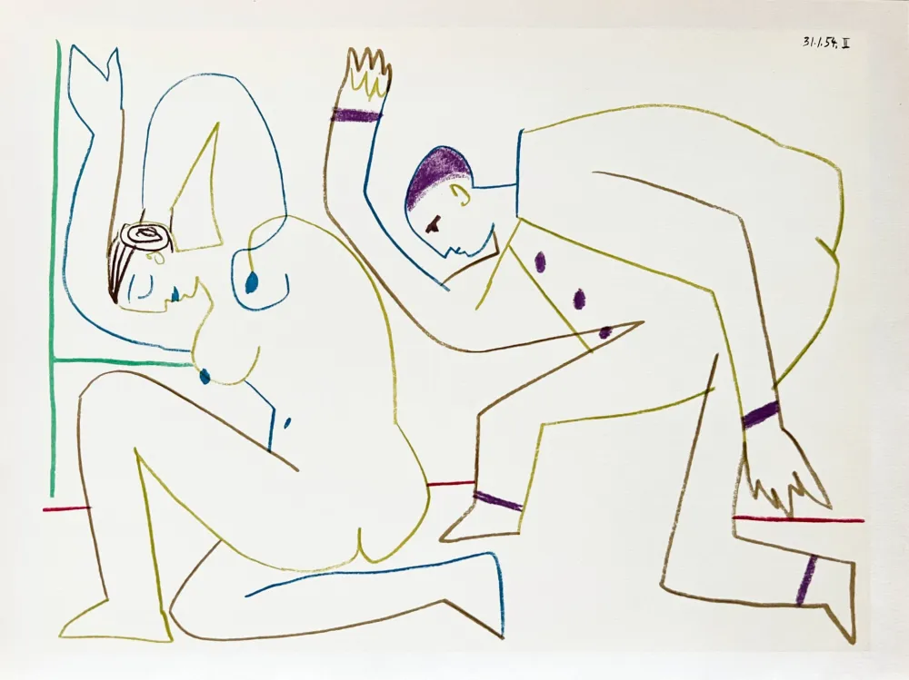 石版画 Picasso - La Comédie Humaine