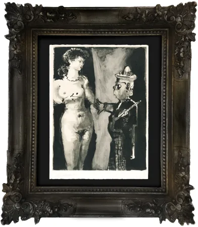 胶版印刷 Picasso - La comédie humaine
