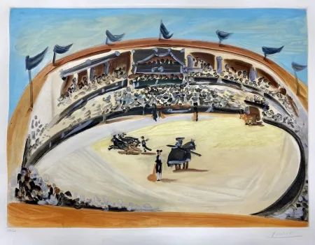 飞尘腐蚀法 Picasso - La Corrida
