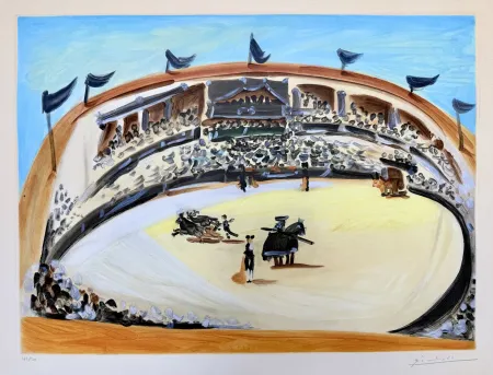飞尘腐蚀法 Picasso - La Corrida