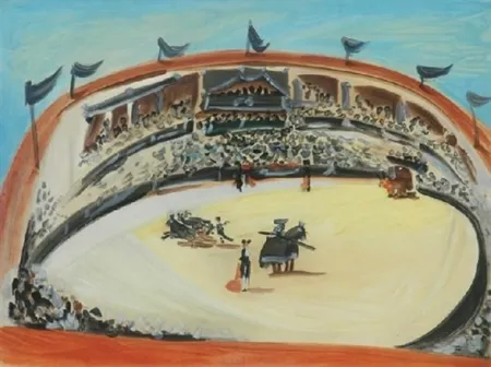 飞尘腐蚀法 Picasso - La Corrida ( The Bullfight)