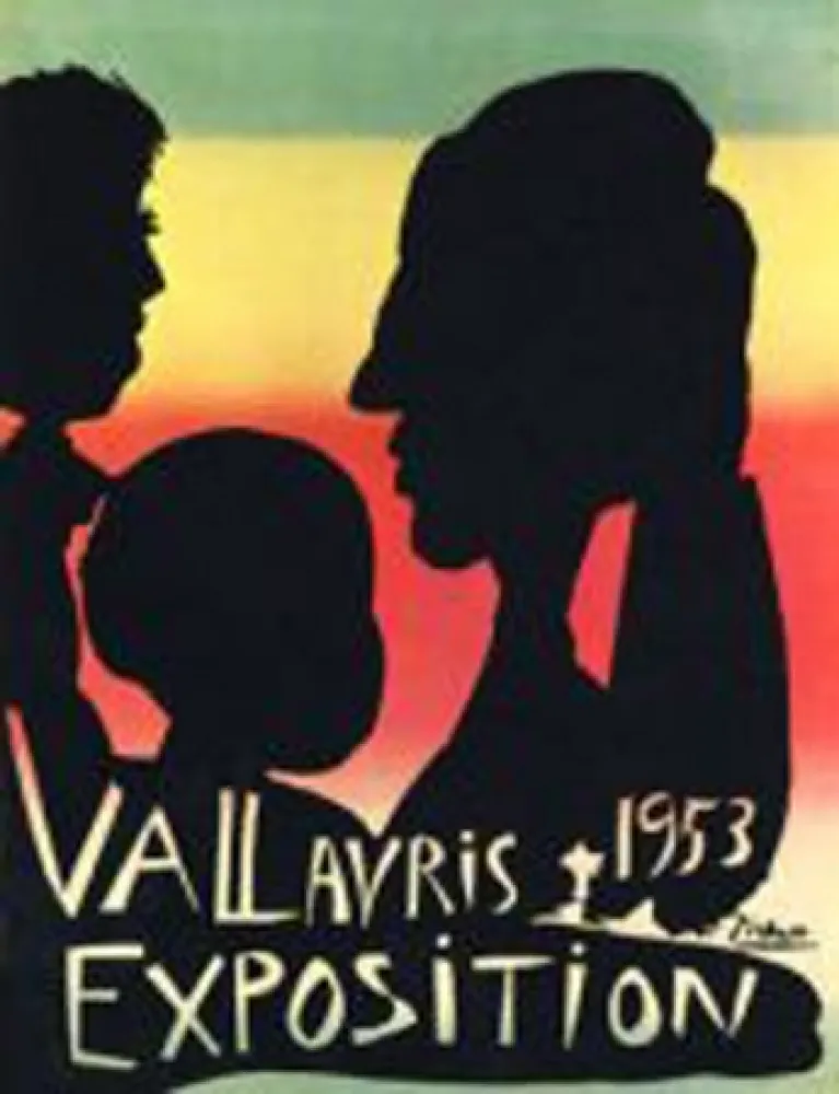 胶版印刷 Picasso - La famille