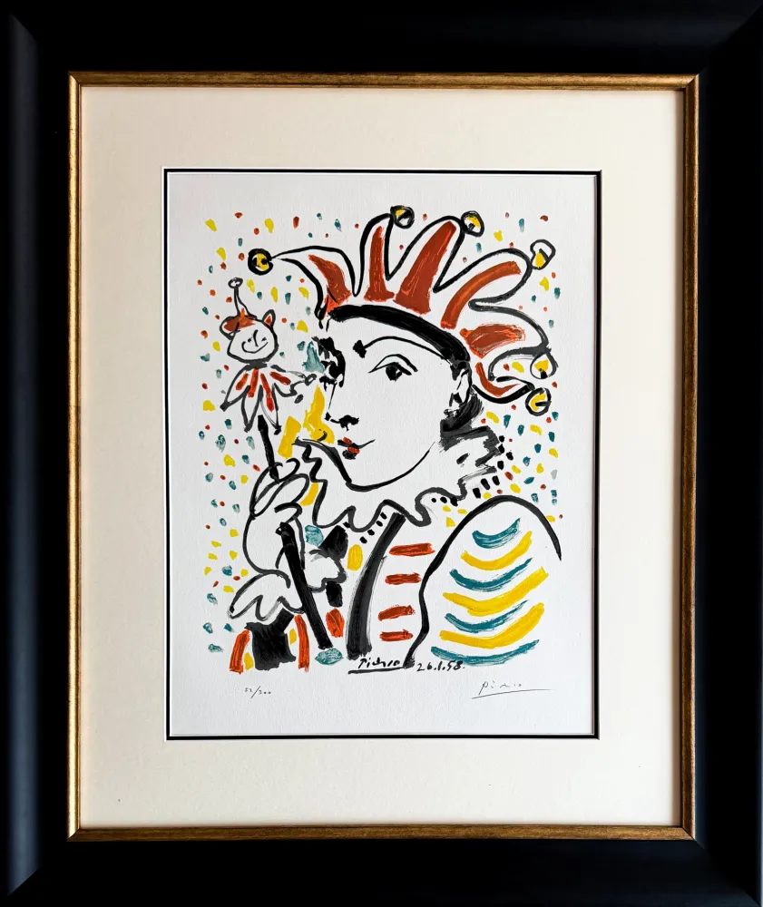 石版画 Picasso - La Folie