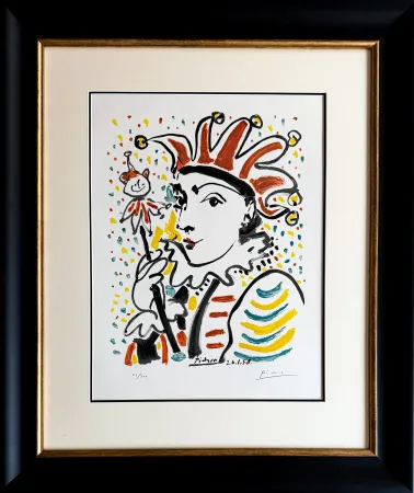 石版画 Picasso - La Folie